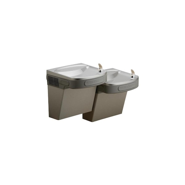 Versatile Cooler Wall Mount Bi-Level Ada Filtered 8 Gph Light Gray Granite